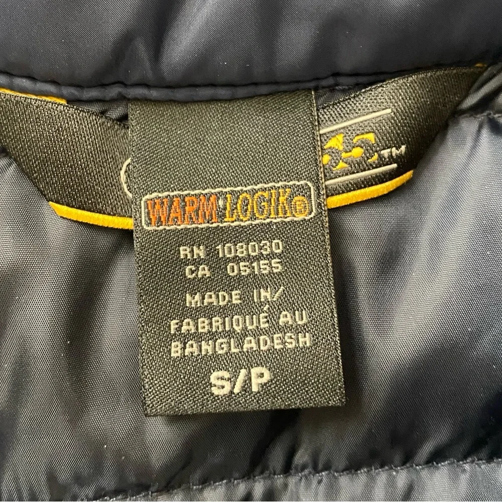 Walmart navy puffer vest size S - Picture 6 of 7